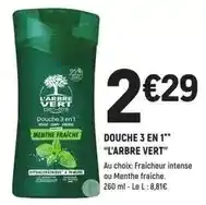 E.Leclerc L'arbre vert - douche 3 en 1 offre