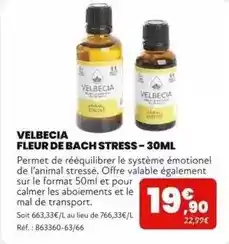 Animalis Fleur de bach stress offre