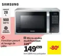 Conforama Samsung - micro-ondes multifonction offre