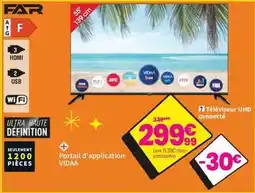 Conforama Far - téléviseur uhd offre