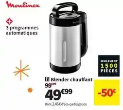 Conforama Moulinex - blender chauffant offre