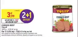 Intermarché Hyper Signal - corned beef offre