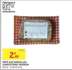 Intermarché Hyper Vasseur - pâté aux maroilles offre
