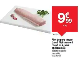 Promocash Filet de porc tendre offre