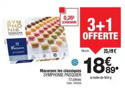 Promocash Pasquier - macarons les classiques offre