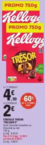 E.Leclerc Express Kellogg's - céréales tresor offre