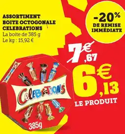 Hyper U Assortiment boite octogonale offre