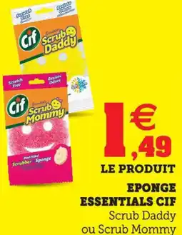 Hyper U Eponge essentials cif offre