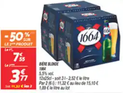 Netto 1664 Bere blonde offre