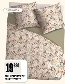 L'incroyable Parure housse de couette betty offre