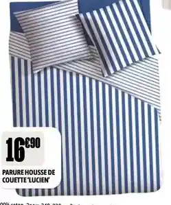 L'incroyable Parure housse de couette lucien offre