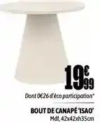 L'incroyable Bout de canape offre