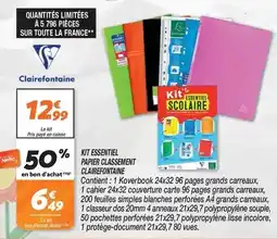 Netto Netto - kit essentiel papier classement offre
