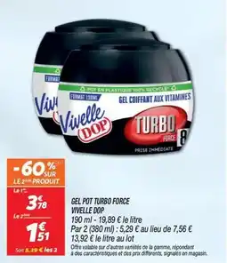 Netto Dop - gel pot turbo force offre