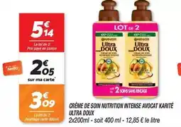 Netto Netto - crème de soin nutrition intense avocat karité ultra doux offre