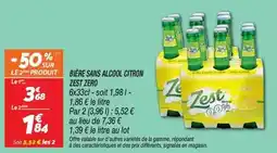 Netto Signal - bière sans alcool citron offre