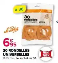 Kiriel Le parfait - 30 rondelles universelles offre