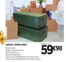 E.Leclerc Pierre henry - cantine offre