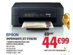 E.Leclerc Epson - imprimante jet d'encre offre