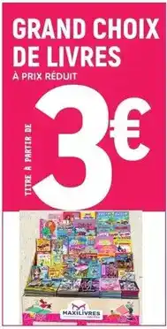 E.Leclerc Grand choix de livres offre