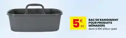 Stokomani Bac de rangement pour produits ménagers offre