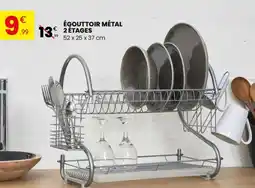 Stokomani Égouttoir métal offre