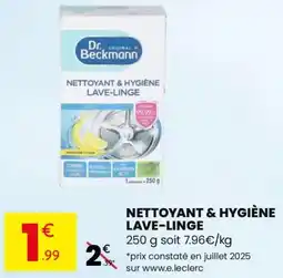 Stokomani Nettoyant & hygiène lave-linge offre