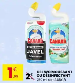 Stokomani Gel wc moussant ou désinfectant 49 soit 2.65€/l offre
