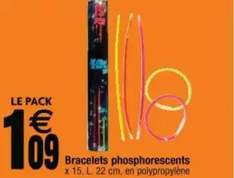 Bracelets phosphorescents