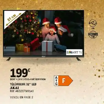 E.Leclerc Téléviseur 32" LED offre
