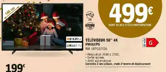 E.Leclerc Téléviseur 55" 4K philips offre