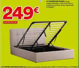 BUT Lit superposé hoock offre