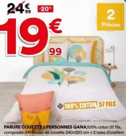 BUT Parure couette 2 personnes gana offre