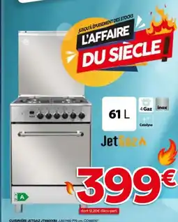 BUT Cuisinière jetgaz offre