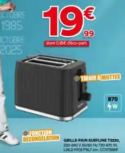 BUT Grille-pain surfline offre