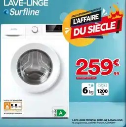 BUT Lave-linge frontal surfline offre