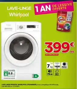BUT Lave-linge frontal whirlpool offre