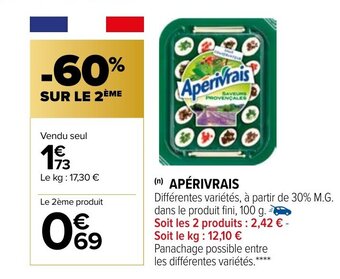 Carrefour Market Apérivrais offre