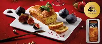 Carrefour Market Cake foie gras et figues offre