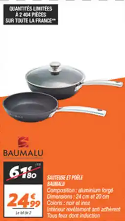 Netto Sauteuse et poele baumalu offre