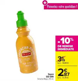 Carrefour Sauce go-tan offre