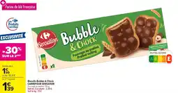 Carrefour Biscuits bubble & chock carrefour sensation offre