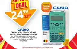 Trafic Calculatrice scientifique casio fx 92b special college offre