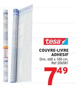 Trafic Couvre-livre adhesif tesa offre