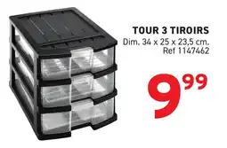 Trafic Tour 3 tiroirs offre