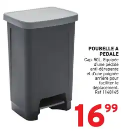 Trafic Poubelle a pedale offre