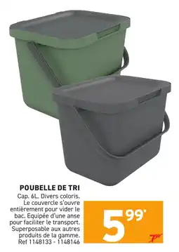 Trafic Poubelle de tri offre