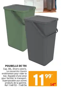 Trafic Poubelle de tri offre