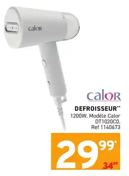 Trafic Defroisseur calor offre