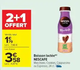 Carrefour Boisson lactée NESCAFÉ offre